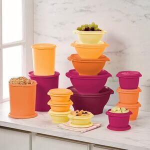 Tupperware Heritage Collection 32-Piece Food Storage Container Set